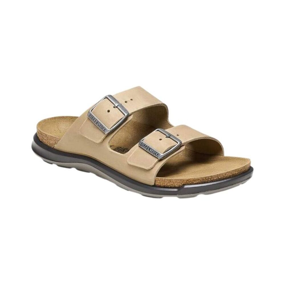 Birkenstock Arizona Crosstown Leather Sandal, Brown
